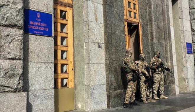 В горсовете - обыск. Фото: NewsRoom В горсовете - обыск. Фото: NewsRoom