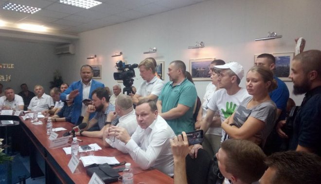 Общественные слушания в "Харьковводоканале". Фото: NewsRoom