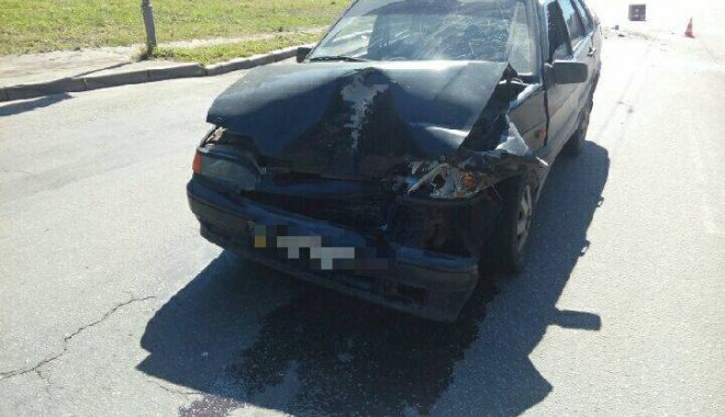 ВАЗ "догнал" Chevrolet. Фото: Пресс-служба патрульной полиции