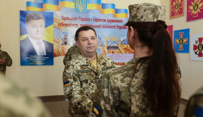 Полторак в НТУ "ХПИ". Фото: mil.gov.ua