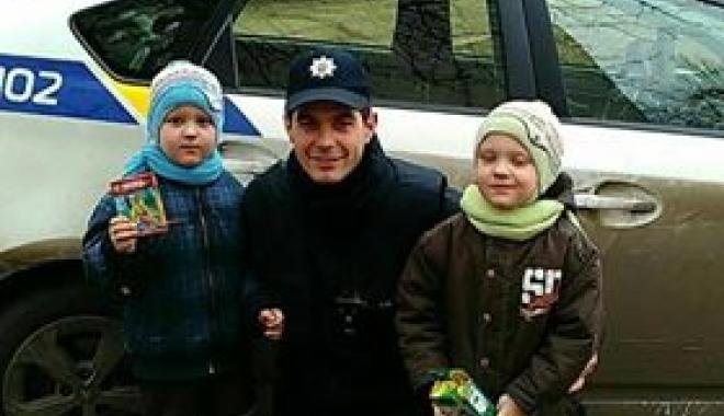 Патрульный Василий Маркович. Фото: Ляна Теремкова/Facebook