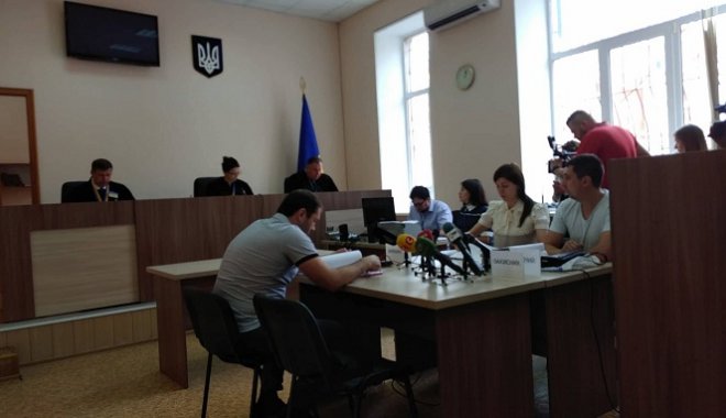 Суд, на котором Елену Таркину отстранили от должности. Фото: NewsRoom