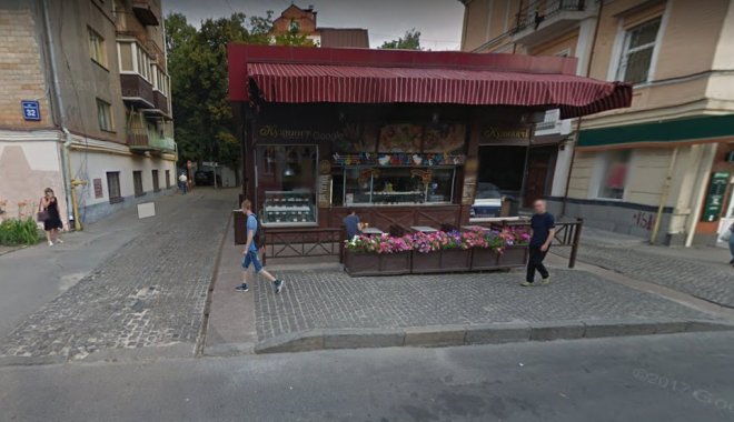 "Кулиничи" на Пушкинской. Скриншот Google Maps