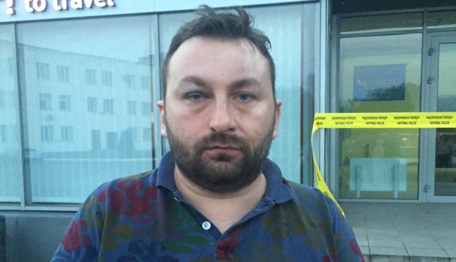 Пострадавший Андрей Муха. Фото: humanrights.org.ua