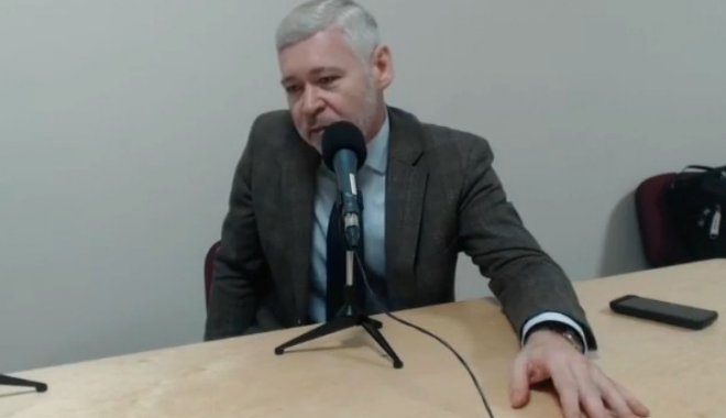 Игорь Терехов. Скриншот из видео Громадське радіо