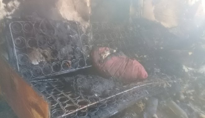 Во время пожара погиб мужчина. Фото: ГСЧС