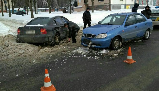 ДТП произошло на Роганской. Фото: пресс-служба УПП