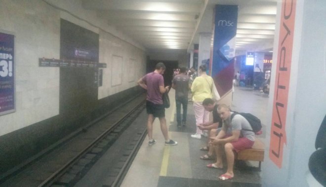 Инцидент произошел на "Проспекте Гагарина". Фото: NewsRoom