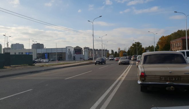 Пробка на Клочковской. Фото: NewsRoom