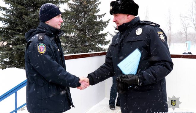 Курсант задержал вора. Фото: ХНУВД