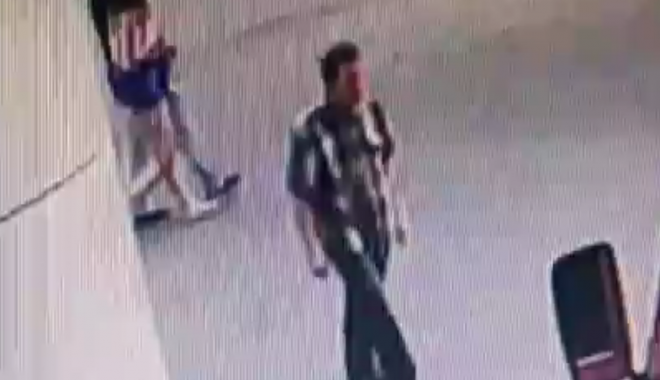 Подозреваемый. Кадр из видео