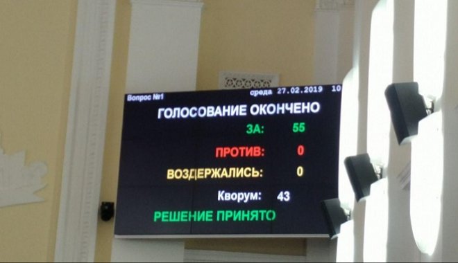 Решение о включении вопроса о тарифах в повестку. Фото: NewsRoom