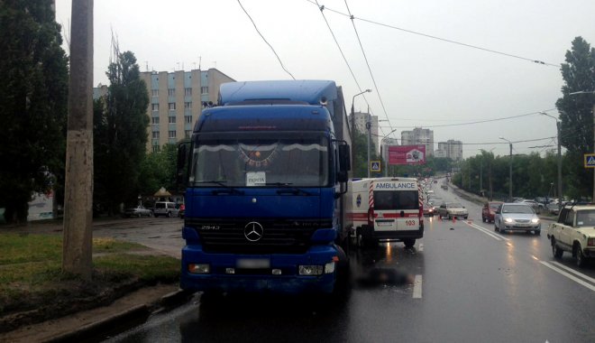Пешеход погиб на месте. Фото: ГУНП