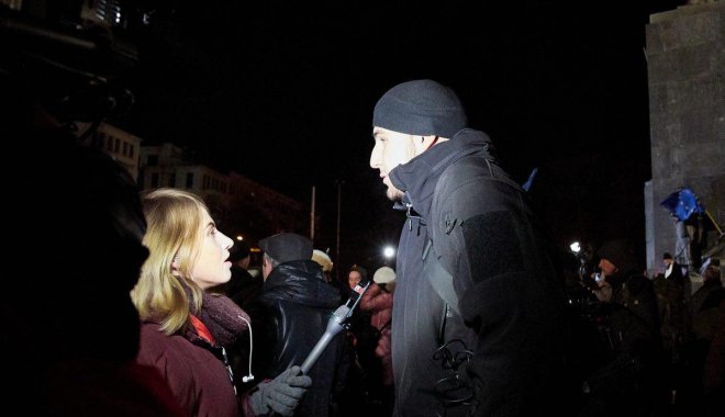 Кальницкая на митинге. Фото: С.Козлов