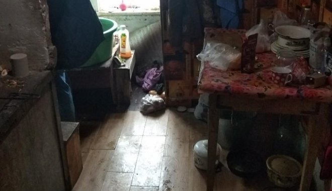 Жилье семьи. Фото: ГУ НП в Харьковской области